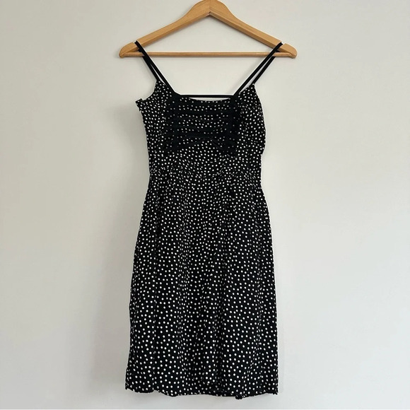 {Forever 21} polka dot mini dress with pockets size: small - Picture 2 of 2